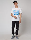 Details Short Sleeve T-Shirt Print Splash Waterbase Flocking