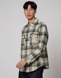Details Jacket Kemeja Flannel Check