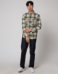 Details Jacket Kemeja Flannel Check