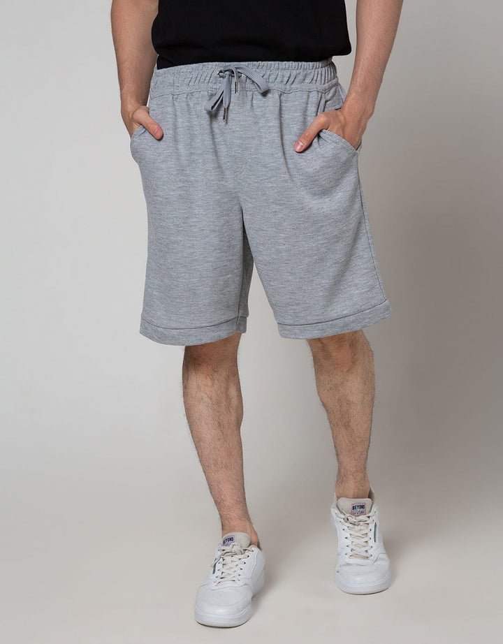 Details Short Pants Pullon Zipper Paneling