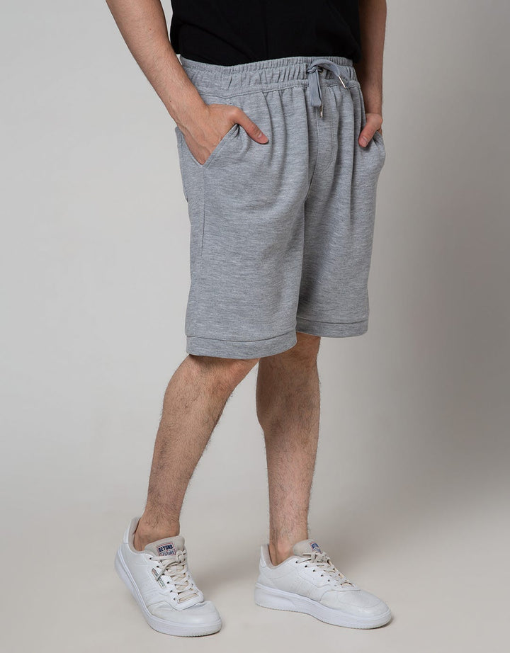 Details Short Pants Pullon Zipper Paneling