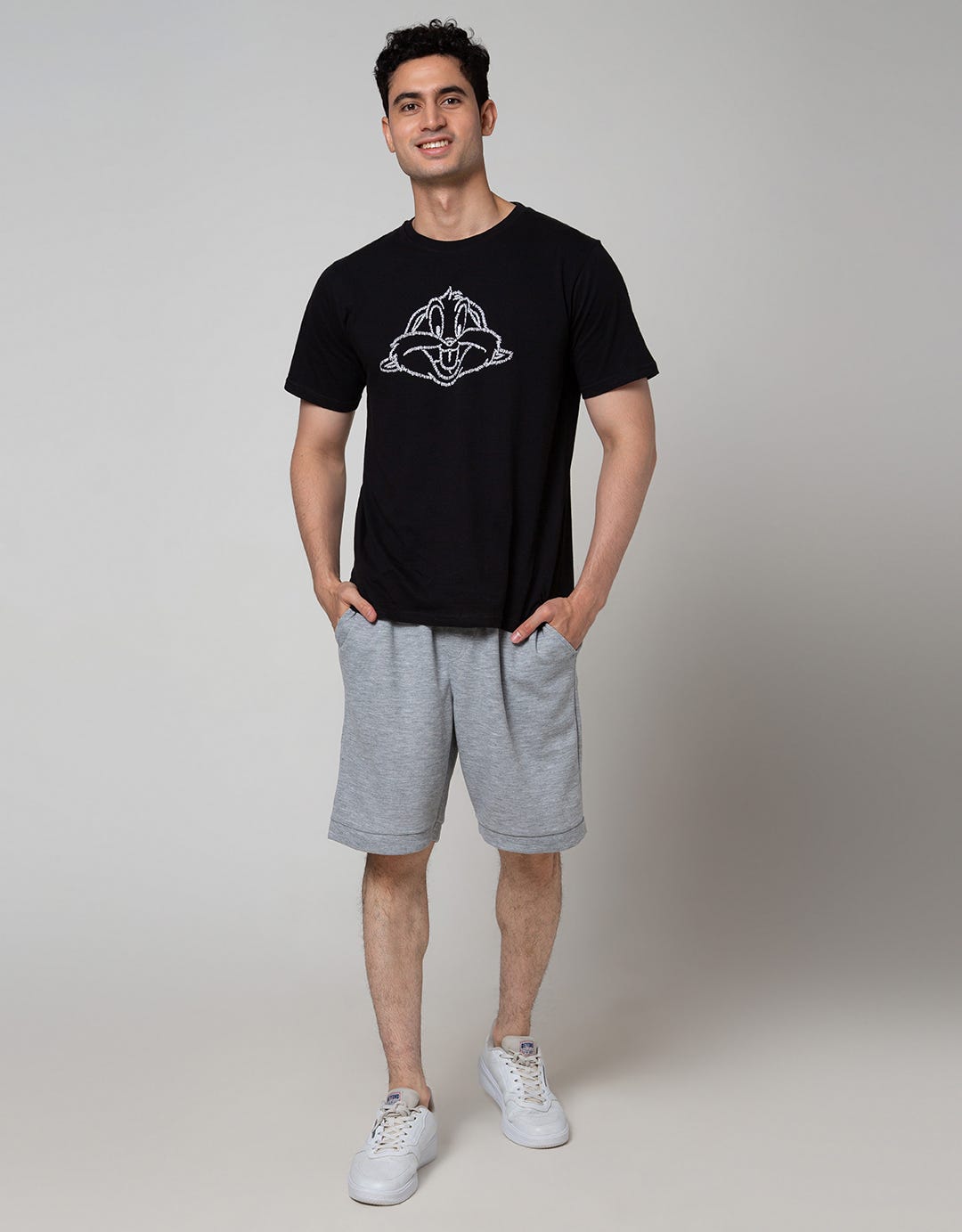 Details Short Pants Pullon Zipper Paneling