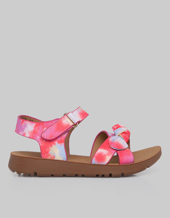 Little M Ribbon Strap Slingback Sandal