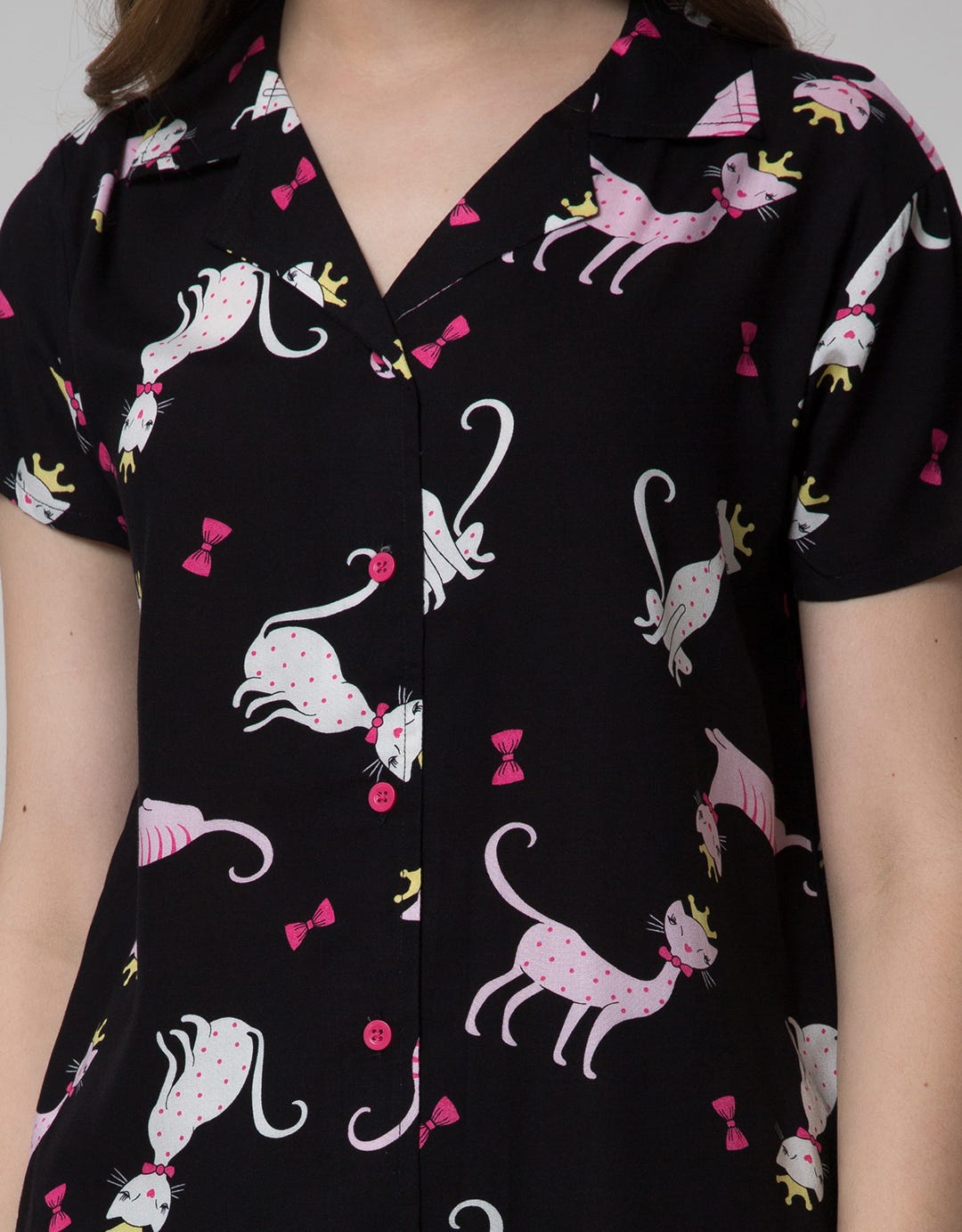 Nevada Capri Neko Piyama Wanita