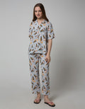 Nevada Short Sleeve Pyjama Pants Baby Owl