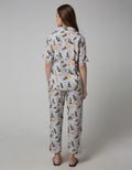 Nevada Short Sleeve Pyjama Pants Baby Owl