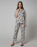 Nevada Short Sleeve Pyjama Pants Baby Owl
