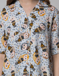 Nevada Short Sleeve Pyjama Pants Baby Owl