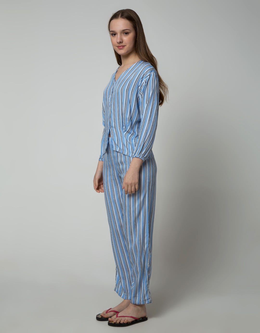 Nevada Winky Stripe Piyama Wanita