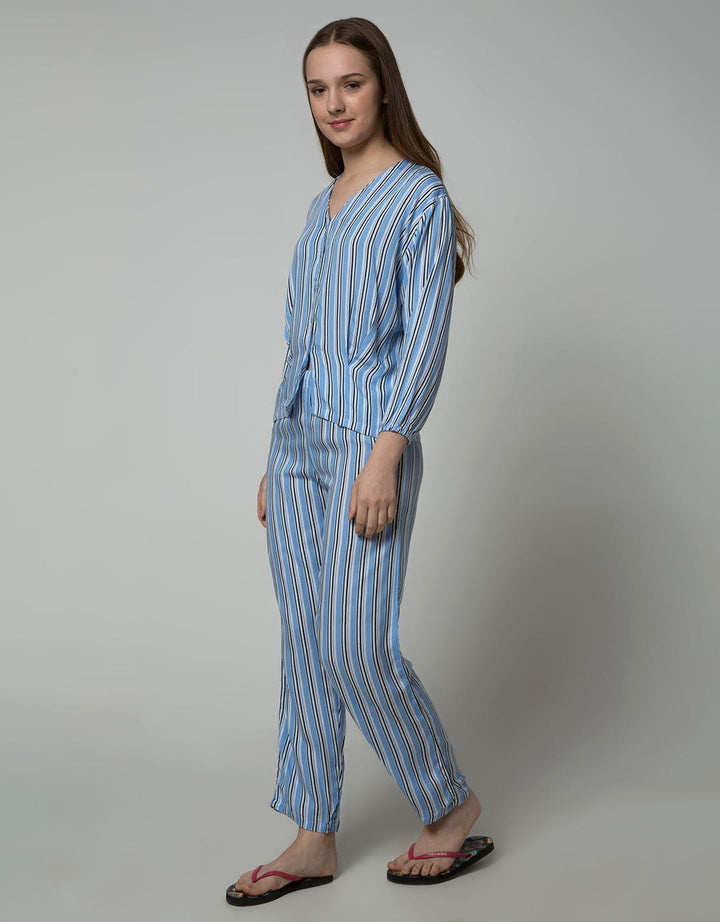 Nevada Winky Stripe Piyama Wanita