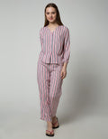 Nevada Winky Stripe Piyama Wanita