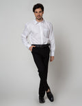 Stanley Adams Long Sleeve Shirt Solid Regular