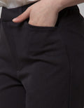 Connexion Long Pants Full Length Cressida With Elastic Waist