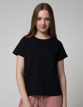 Connexion Women's Basic Curved Short Sleeve T-Shirt