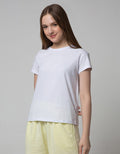 Connexion Women's Basic Curved Short Sleeve T-Shirt