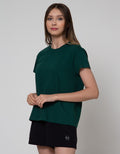 Connexion Women's Basic Curved Short Sleeve T-Shirt