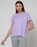 Connexion Women's Basic Curved Short Sleeve T-Shirt