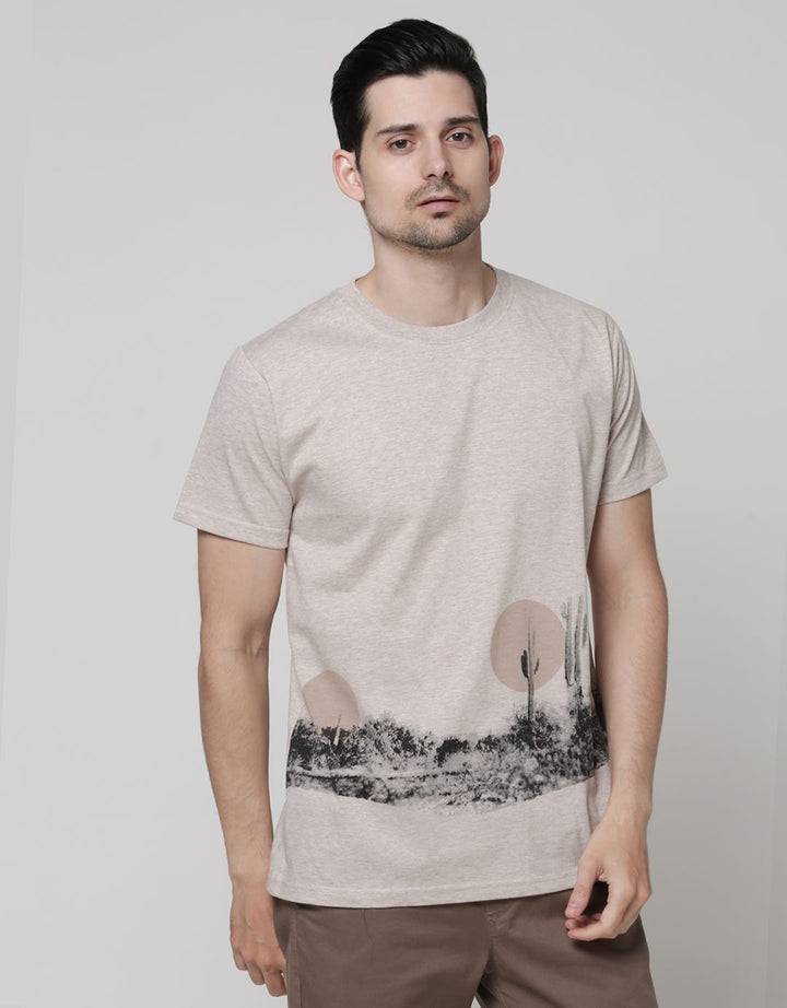 T Zone Short Sleeve T-Shirt Photoprint Theme Summertime