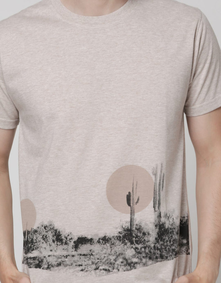 T Zone Short Sleeve T-Shirt Photoprint Theme Summertime