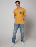 T Zone Short Sleeve T-Shirt Photoprint Pop City Print Pocket