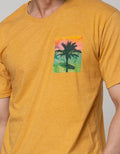 T Zone Short Sleeve T-Shirt Photoprint Pop City Print Pocket