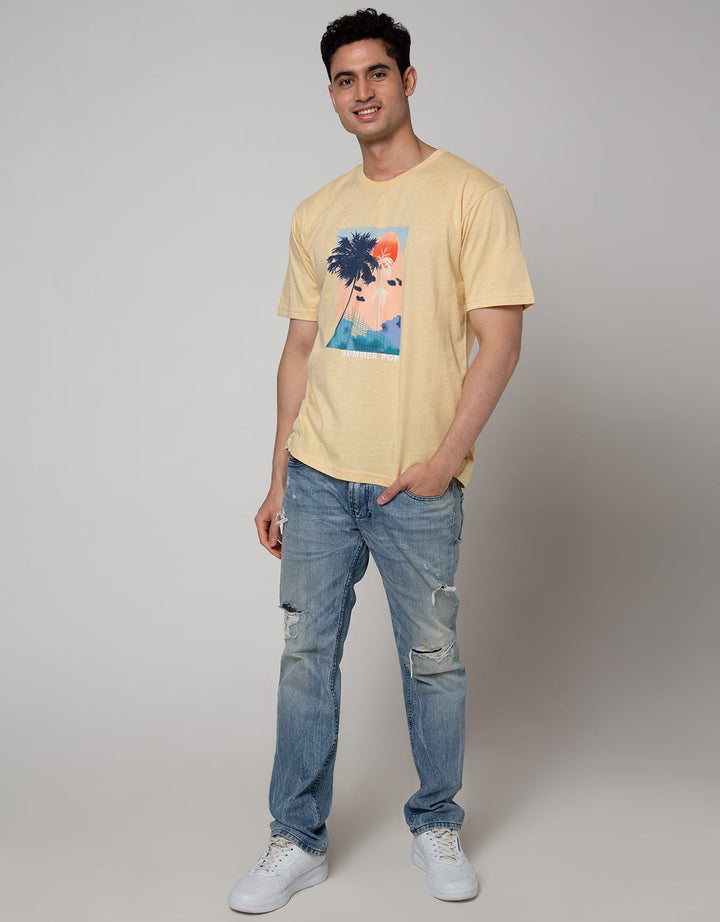 T Zone Short Sleeve T-Shirt Photoprint Pop City Summer Pop