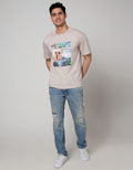 T Zone Short Sleeve T-Shirt Photoprint Theme Pop City Start
