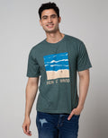 T Zone Pop City Print Kaos Pria