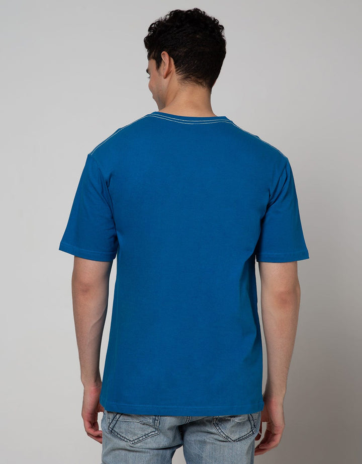 T Zone Short Sleeve T-Shirt Photoprint Theme Pop City Sunset