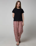 St. Yves Women Long Pants Stripe Grafika