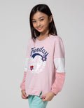 Nevada Varsity Cut Sweater Anak Perempuan