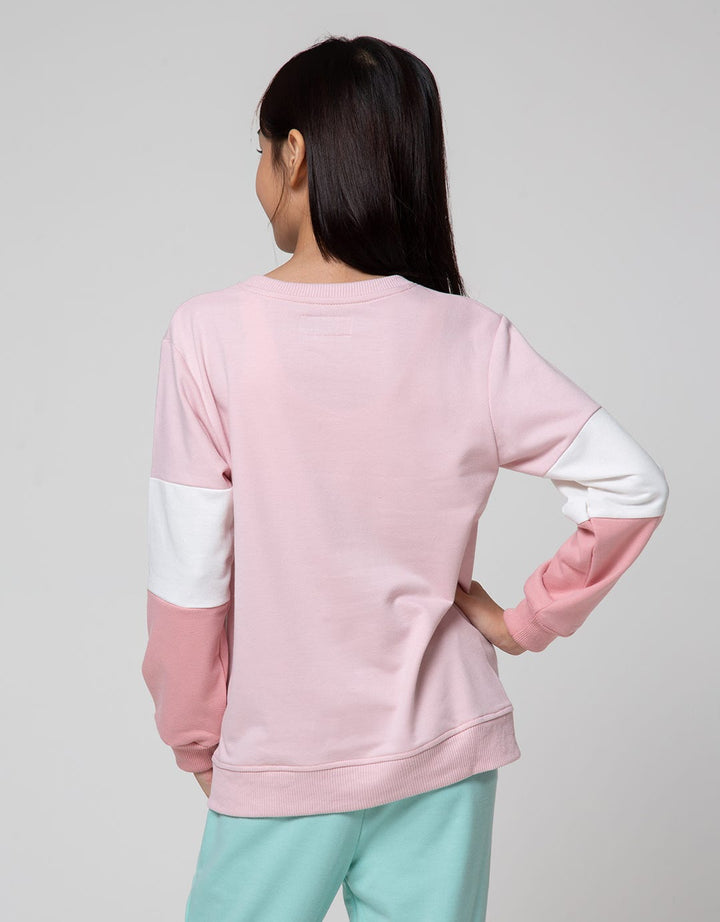 Nevada Varsity Cut Sweater Anak Perempuan