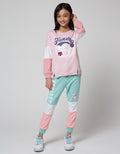 Nevada Varsity Cut Sweater Anak Perempuan