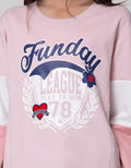Nevada Varsity Cut Sweater Anak Perempuan