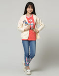 Nevada Embro Bear Jaket Hoodie Anak Perempuan