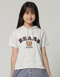 Nevada Bear Comb Midi Dress Anak Perempuan