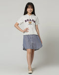 Nevada Bear Comb Midi Dress Anak Perempuan