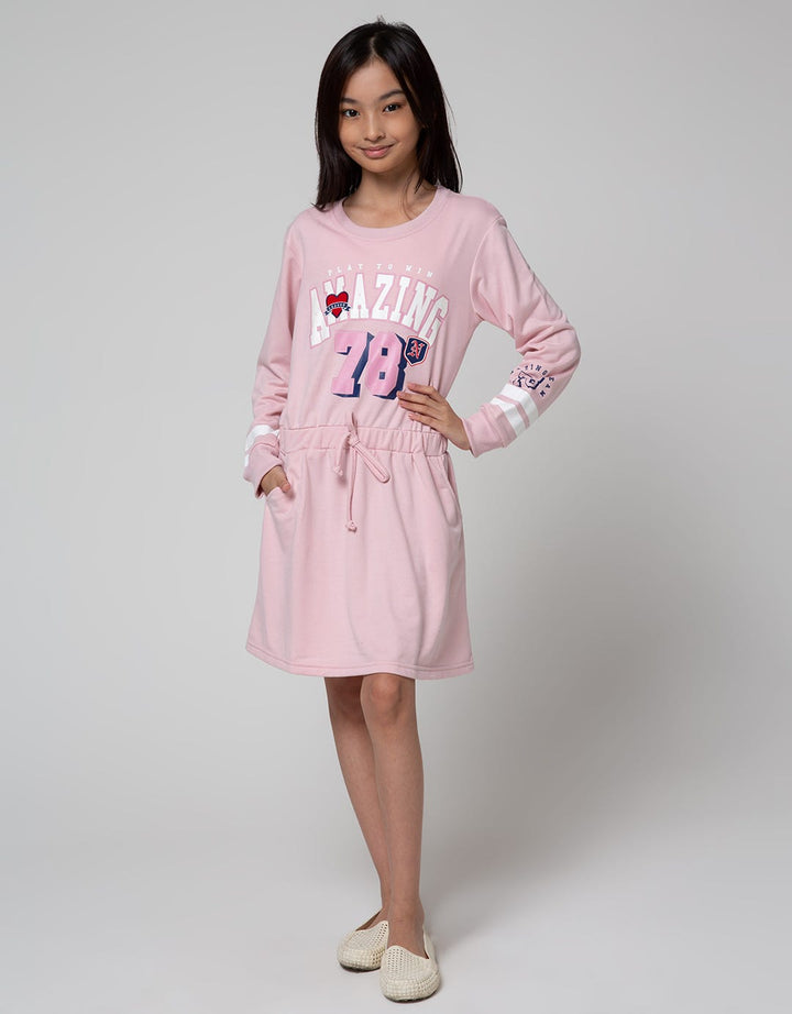 Nevada Dress Serut Anak Perempuan
