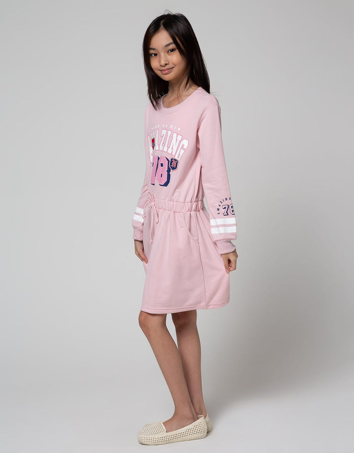 Nevada Dress Serut Anak Perempuan