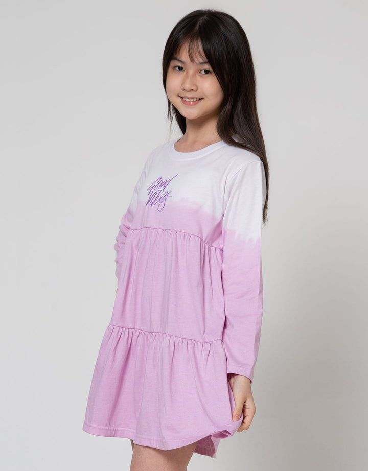 Nevada Good Vibes Dress Anak Perempuan