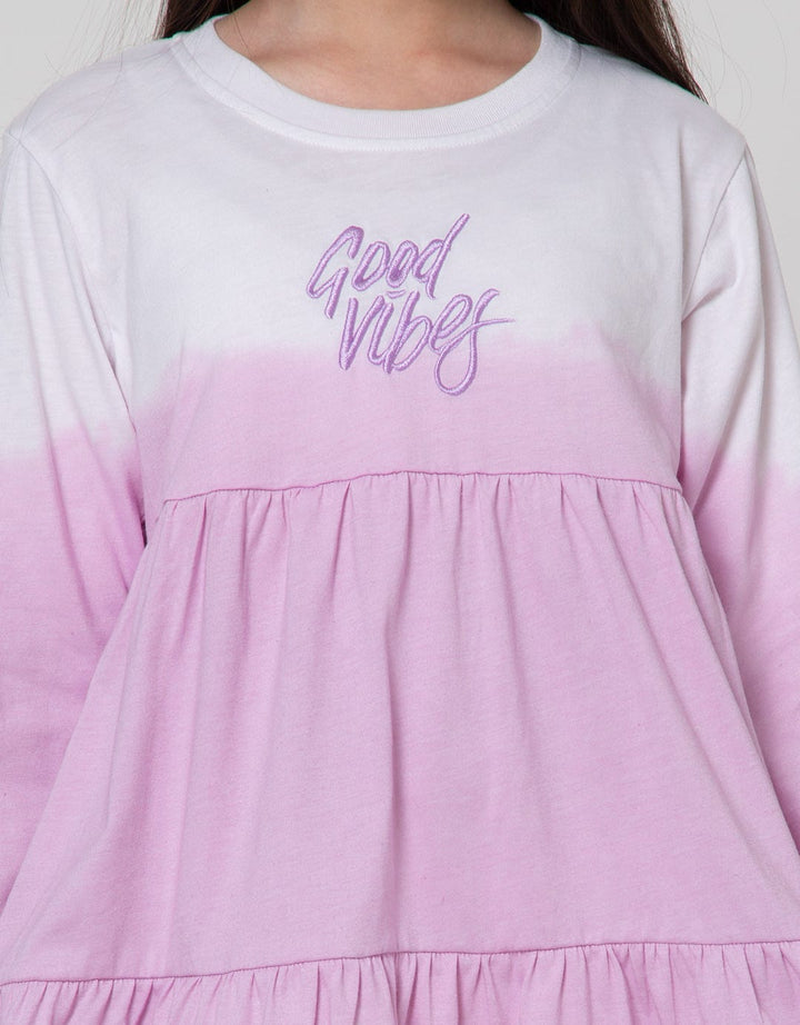 Nevada Good Vibes Dress Anak Perempuan