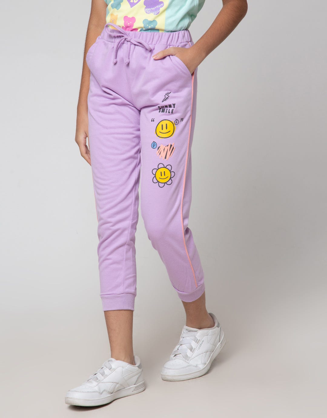 Nevada Many Face Celana Jogger Anak Perempuan