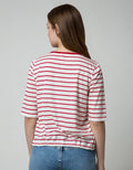 Connexion Drawstring Stripe Women's T-Shirt