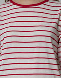 Connexion Drawstring Stripe Women's T-Shirt