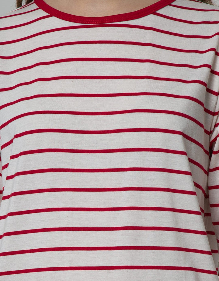 Connexion Drawstring Stripe Women's T-Shirt