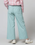 Nevada Long Pants Woven Wide Leg With Belt