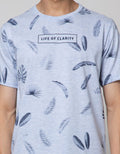 T Zone Short Sleeve T-Shirt Summertime Life Of Clarity