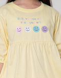 Nevada Plain Faces Girls Dress