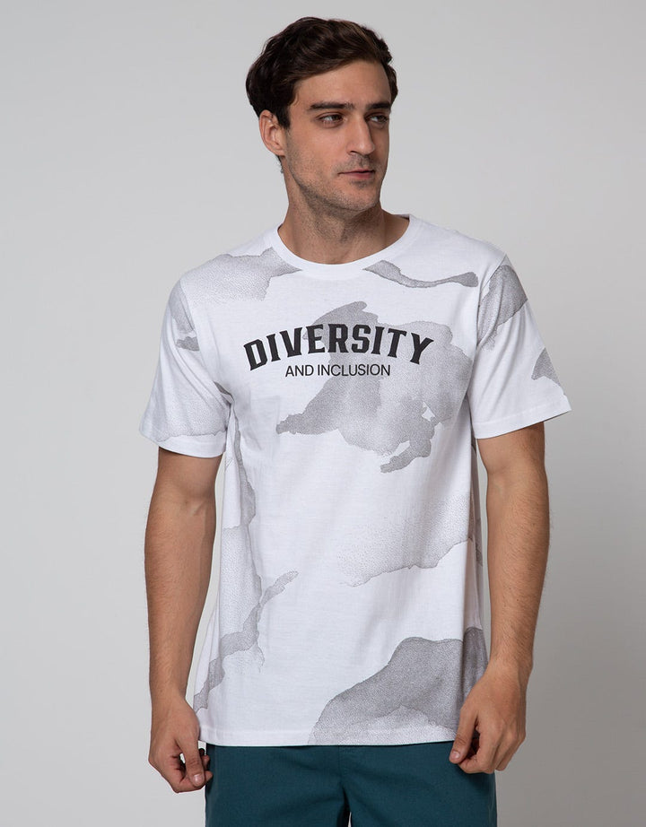 T Zone Short Sleeve T-Shirt Watercolor Diversity