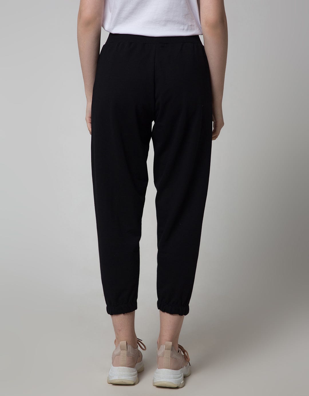 American Jeans Cut Ribbon Jogger Pants Wanita